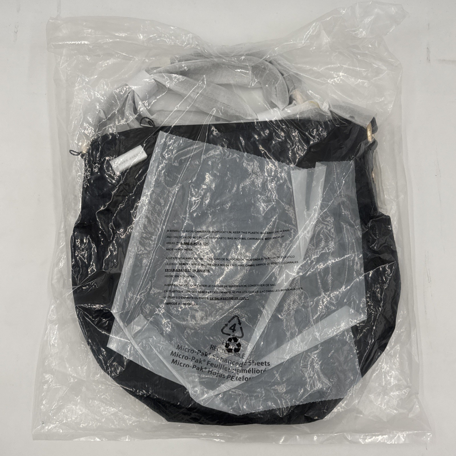 New Marc Jacobs Preppy Natasha Black Nylon Crossbody Bag M0014625
