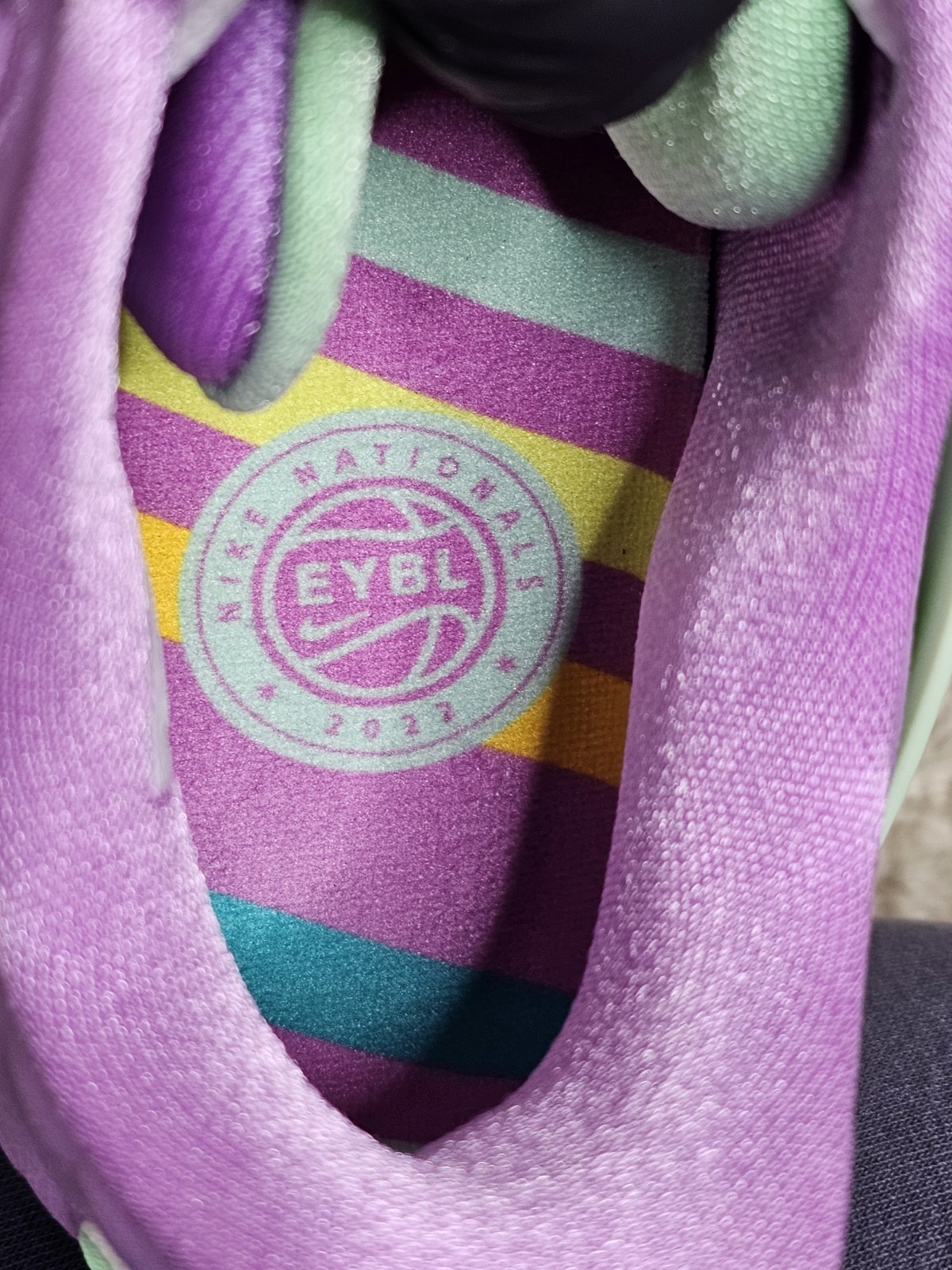 Nike KD 15 EYBL Nationals Rush Fuchsia FB3260-500 Sz 5 RARE