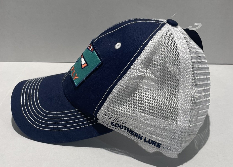 Southern Lure “Stay Fly” Fishing Mesh Trucker Snapback Hat Cap Dad Men NWT
