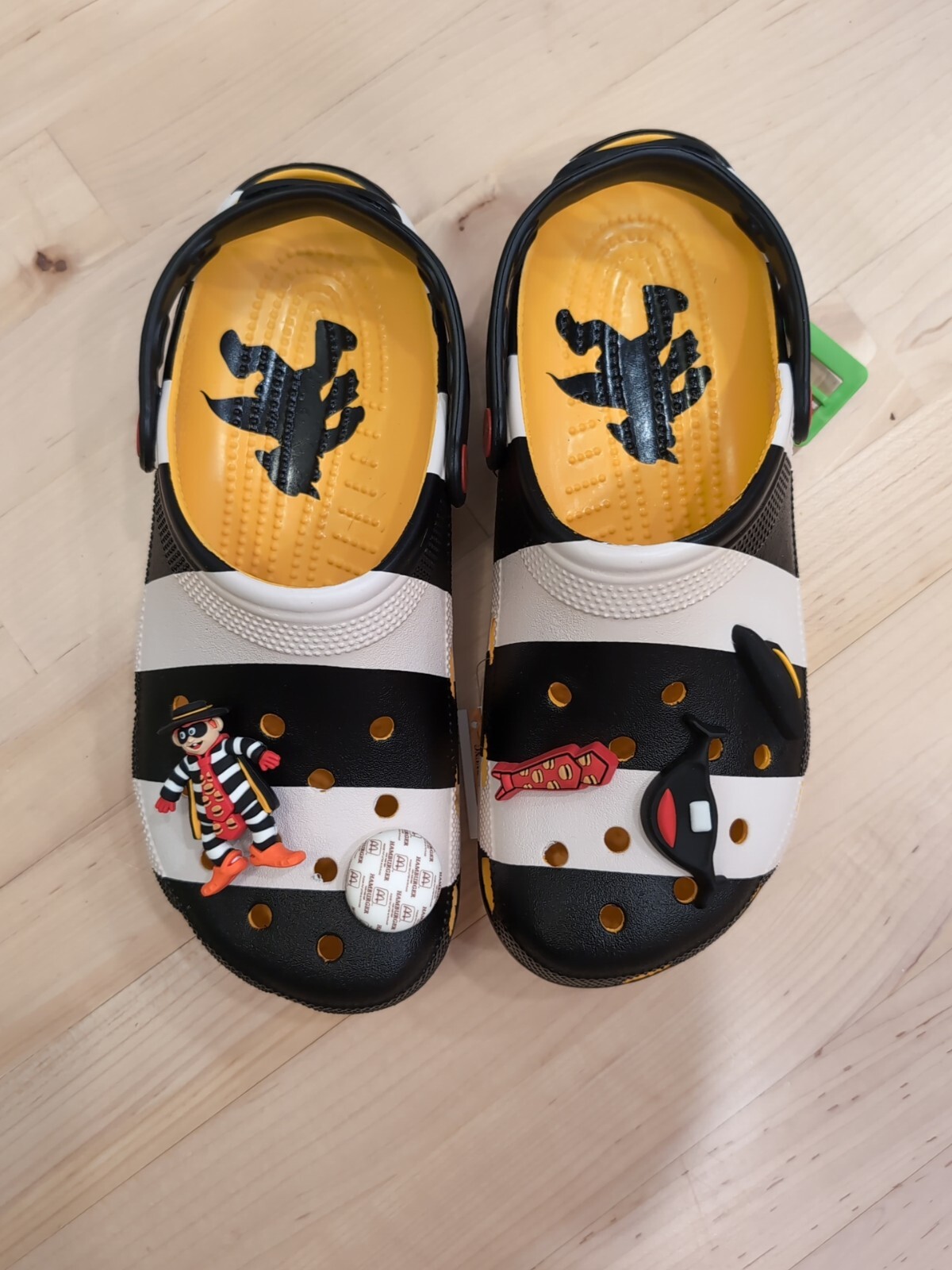 LIMITED EDITION McDonald’s Hamburglar × Crocs Classic Clog Size 9 M/11 W