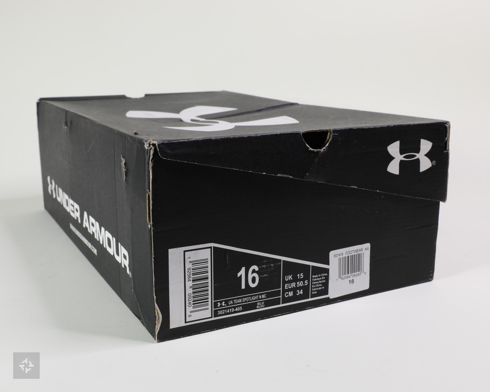 Under Armour Spotlight MC Blue Gold UCLA Football Cleats Size 16 (3021419-405)