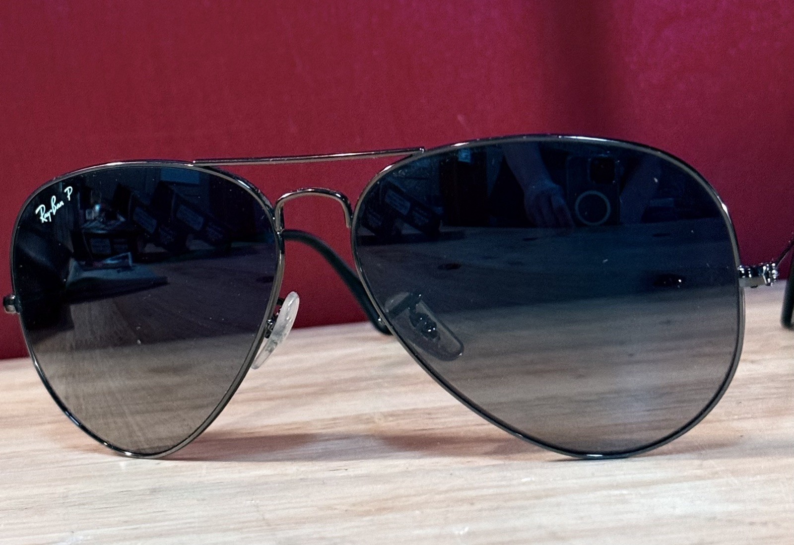 Ray-Ban Aviator Large Classic RB3025 Black Frame 58 mm Lens Sunglasses