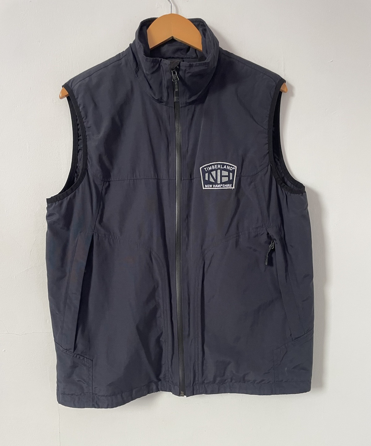 Timberland Gilet Large Waterproof Breathable Lined Blue
