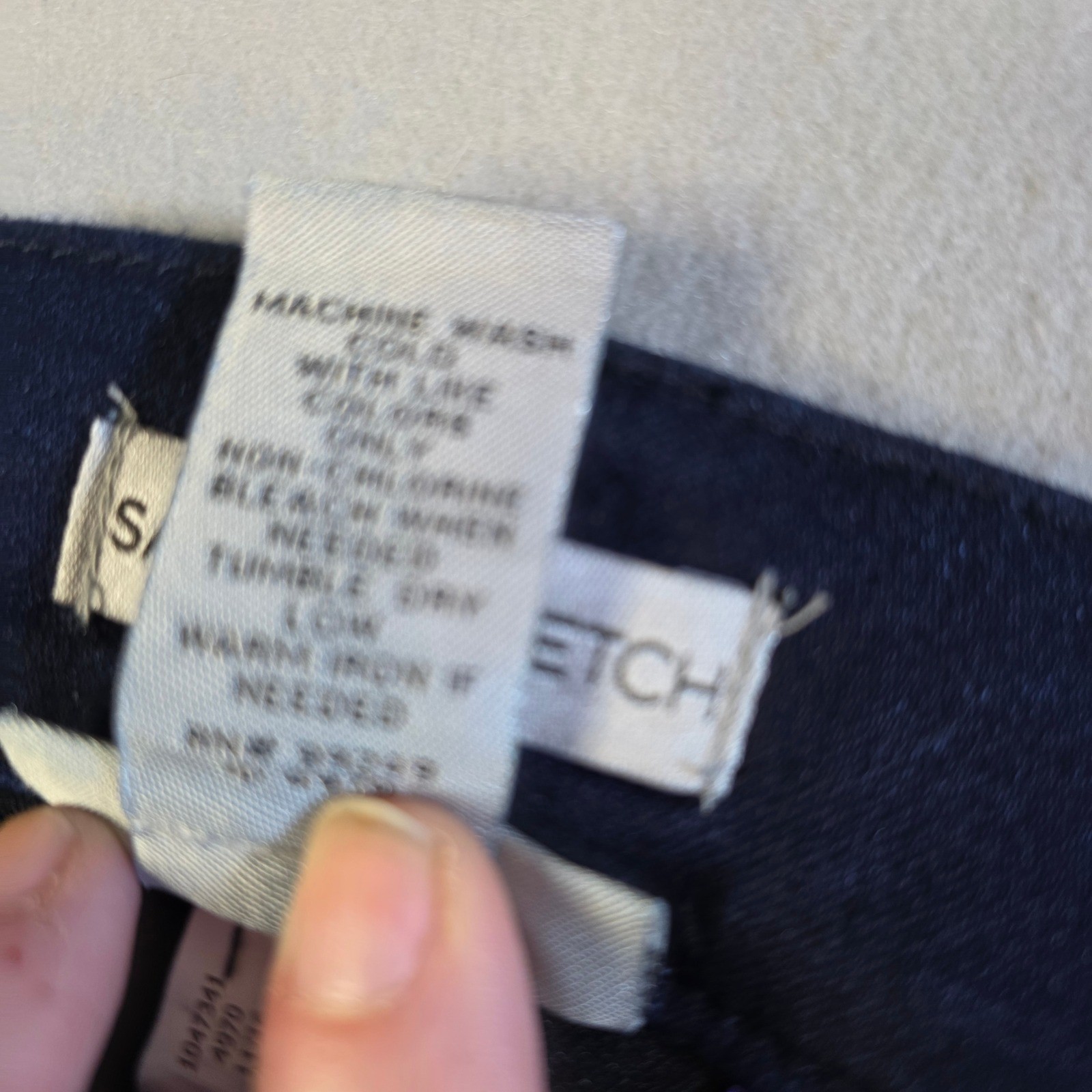 Catherines Navy Blue Sateen Stretch Capri Pants Petite 16WP Cropped Trousers