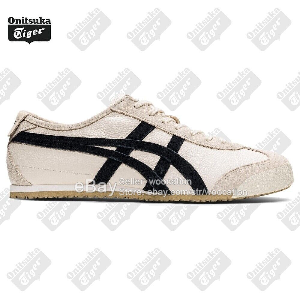 Sneakers MEXICO 66 Unisex Running Shoes – Stylish Birch/green Onitsuka Tiger NWT