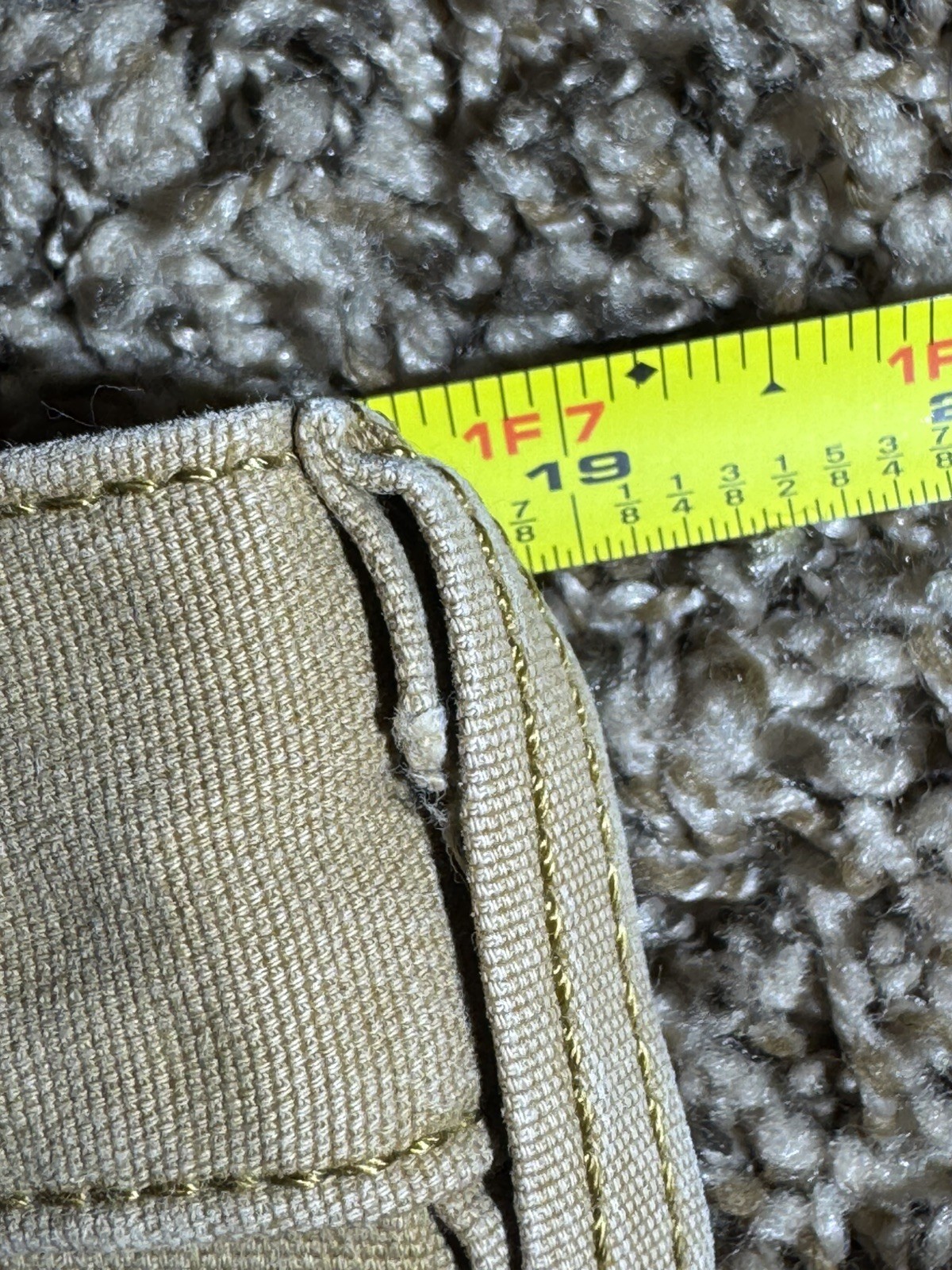 Carhartt Relaxed Fit Canvas Work Pants Tan 38×32 102517-918 Mens Khaki Duck