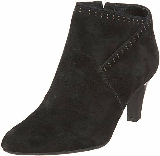 CLARKS CLASS SONG Women Ankle Boots Black Suede size-US-9.5 M.