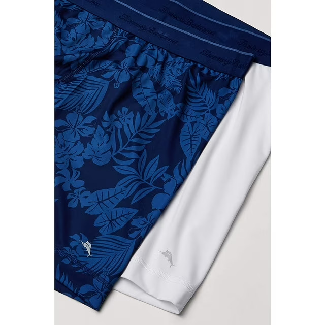 Tommy Bahama L113504 Men’s Indigo Print 2-Pack Mesh Tech Boxer Briefs Size L
