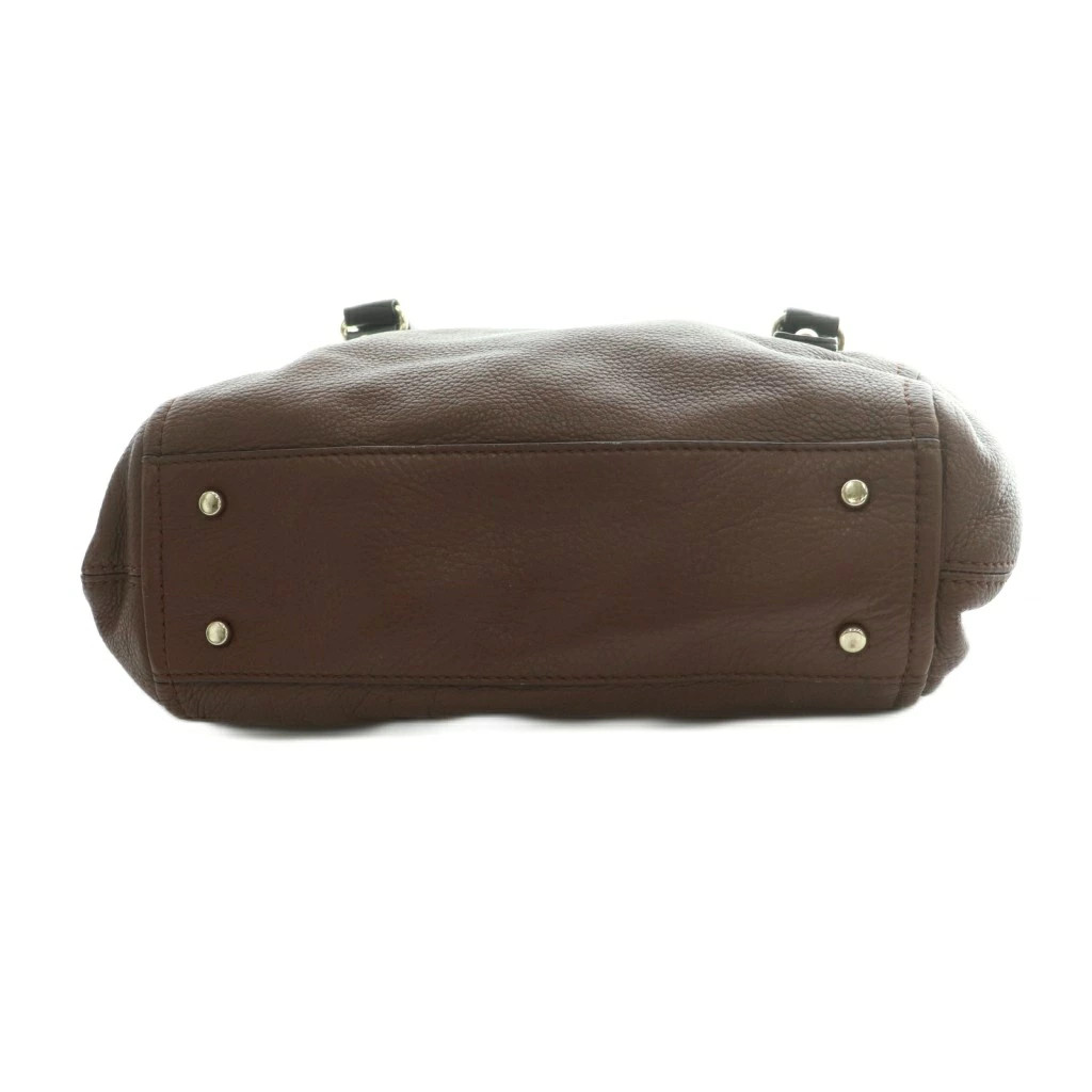 Used Kate Spade 2WAY Shoulder Bag Handbag Brown Black Vector Secondhand 260416