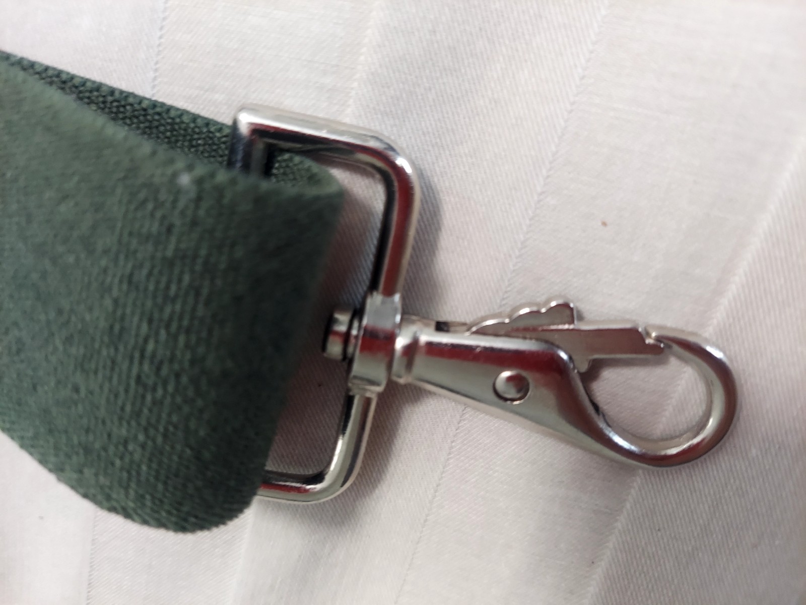 Men’s Y Suspenders Forest/Hunter Green clip/snaps & clamp