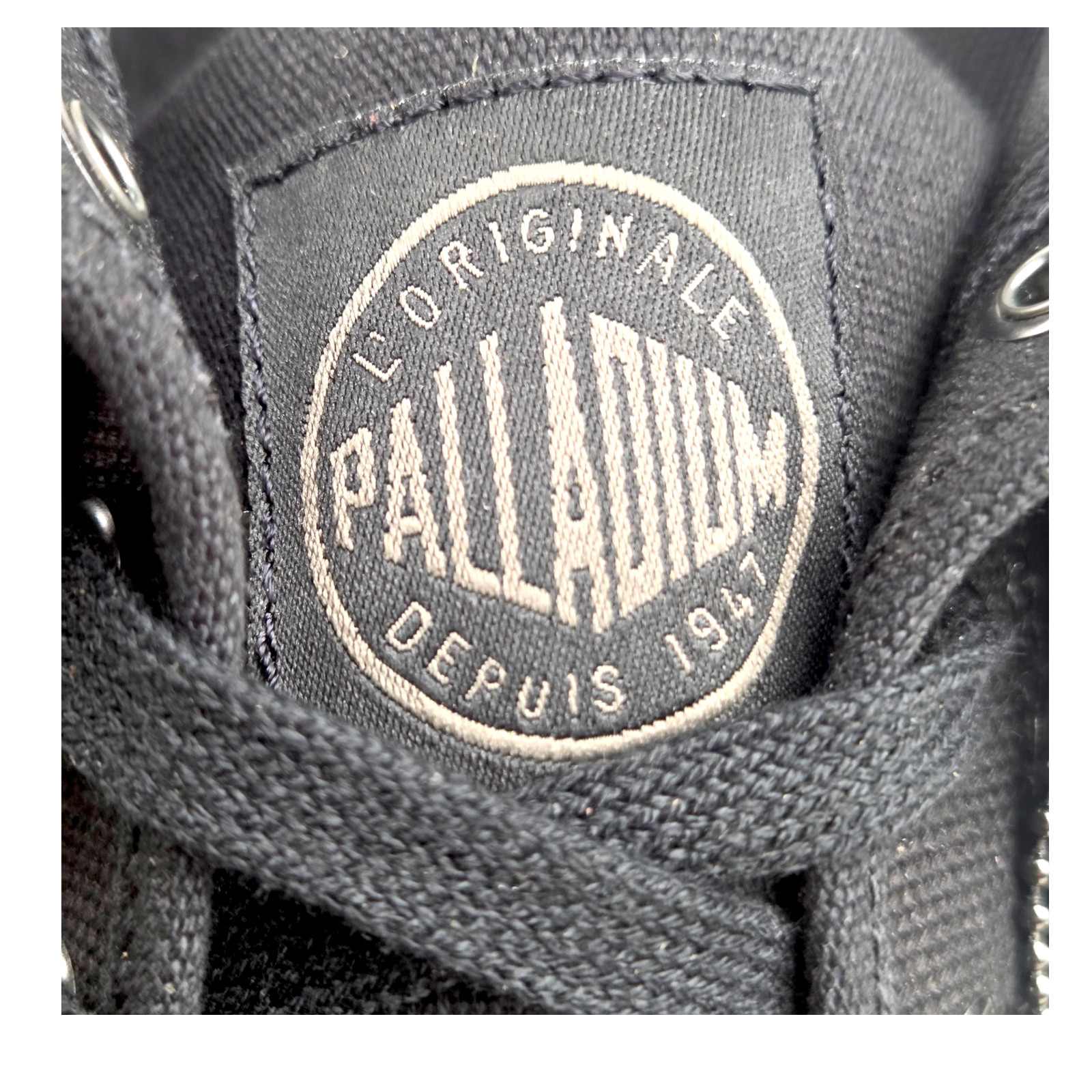 Palladium Baggy Men’s Turn-down 02353-060-M Black/Black Canvas Combat Boots