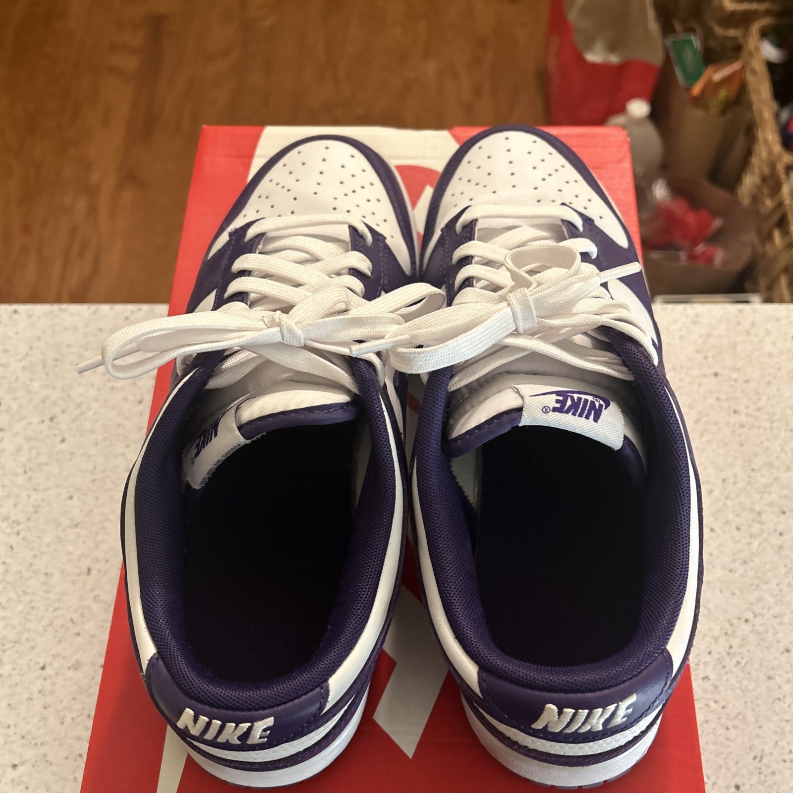 Nike Dunk Low Court Purple Men’s Size 9.5 DD1391-104