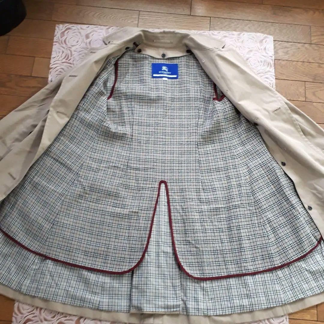 Burberry Blue Label Liner Beige Trench Coat with Throat Latch