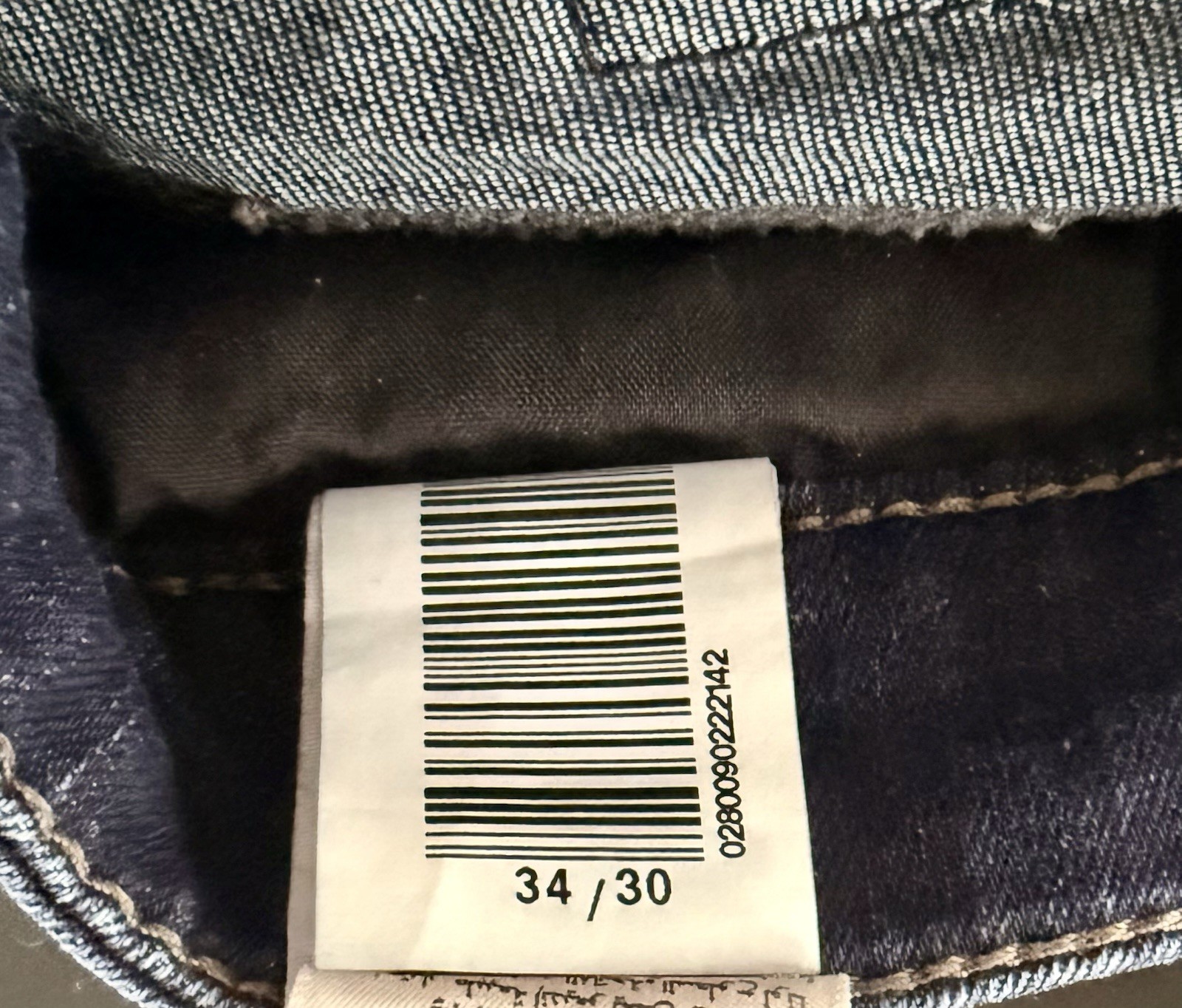 Mavi Zach Jeans Mens 34×30 Medium Wash Blue Straight Leg Stretch Denim Stone