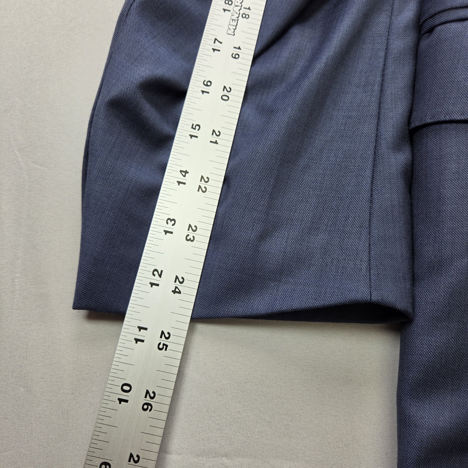 PETER MILLAR Flynn Classic Fit Wool 2 Piece Suit, Navy, Size 48R Pants 42×29