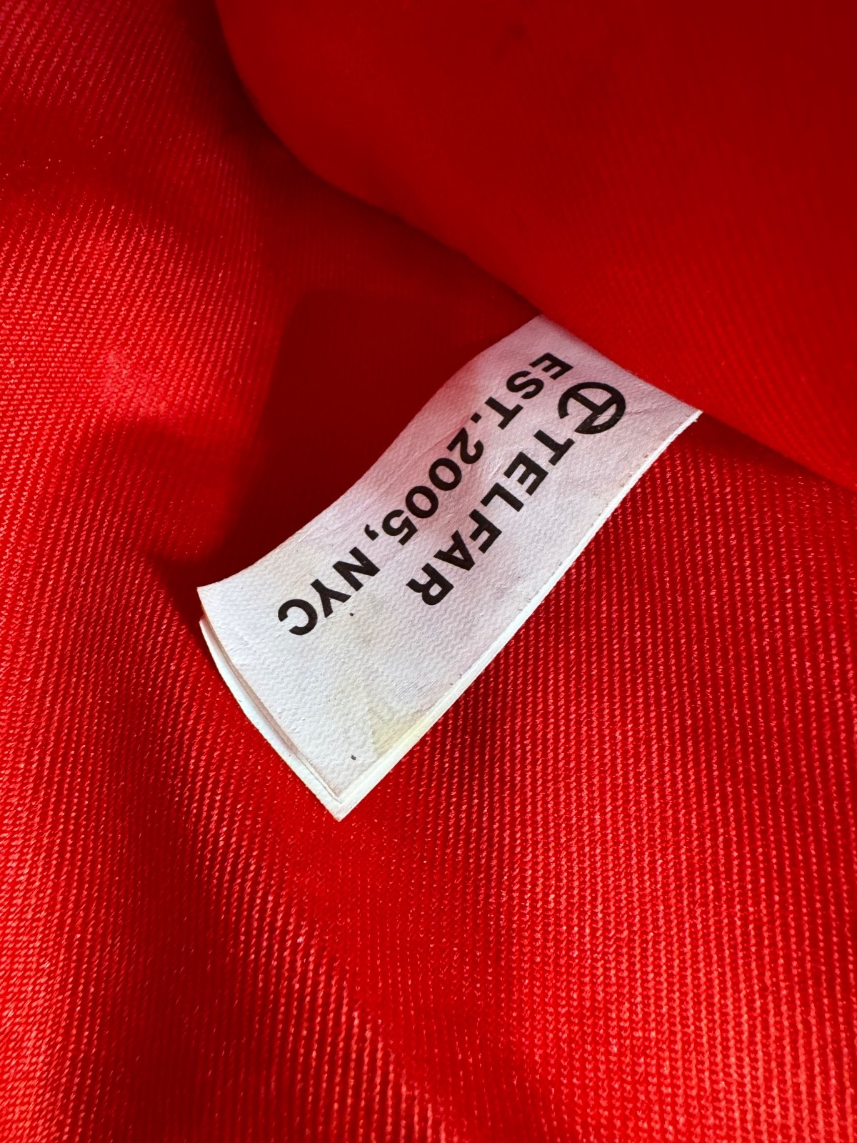Medium Red authentic Telfar Bag. Used Condition.