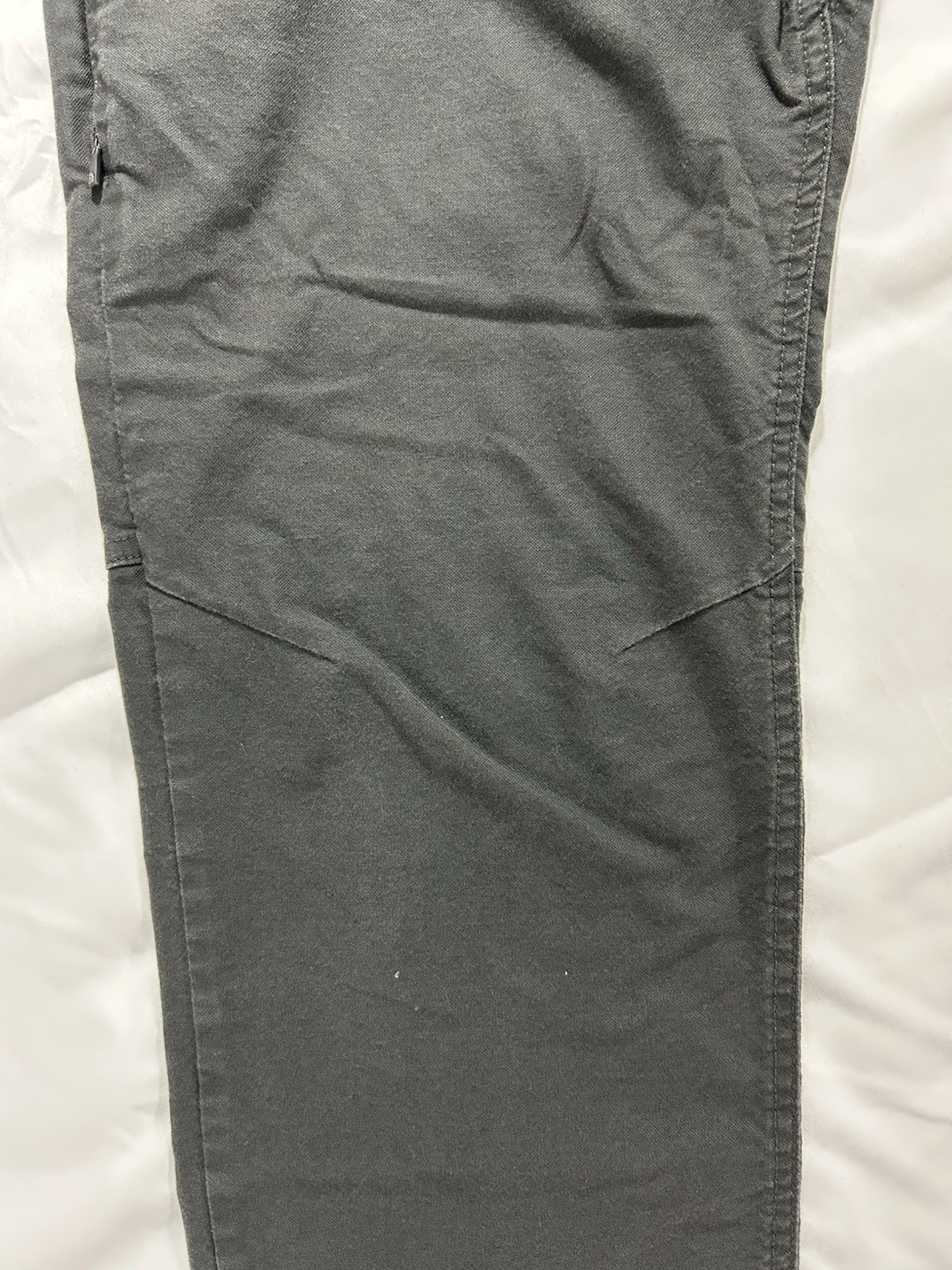 The North Face Mens Jeans 36×30 Regular Fit Straight Charcoal Gray Wash Logo