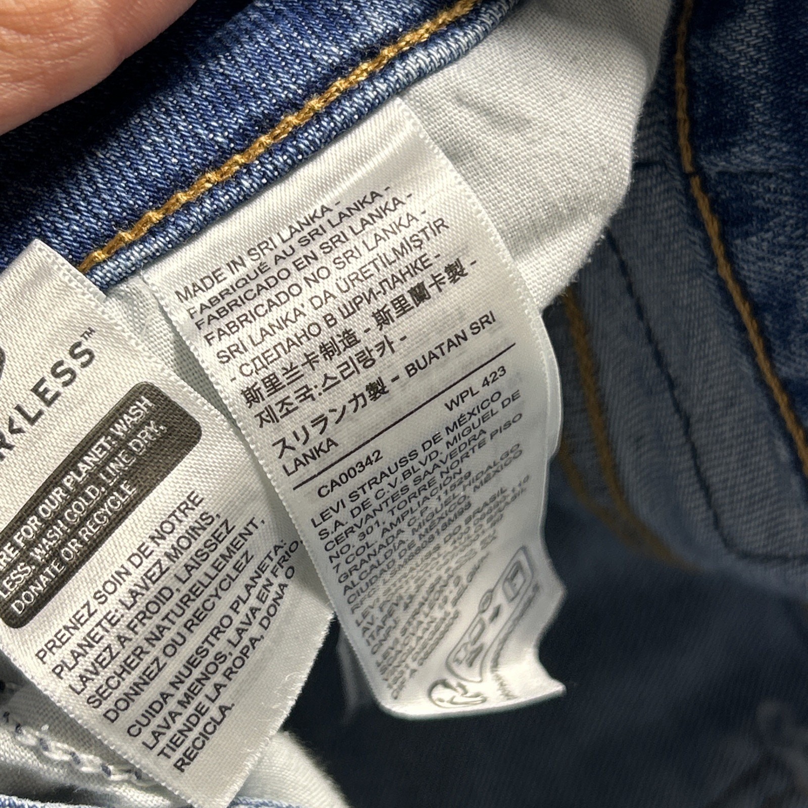 Y2K 2000s Levis Beyond Baggy Jeans Womens 31 35×25 Hamilton Wide Loose Bootcut