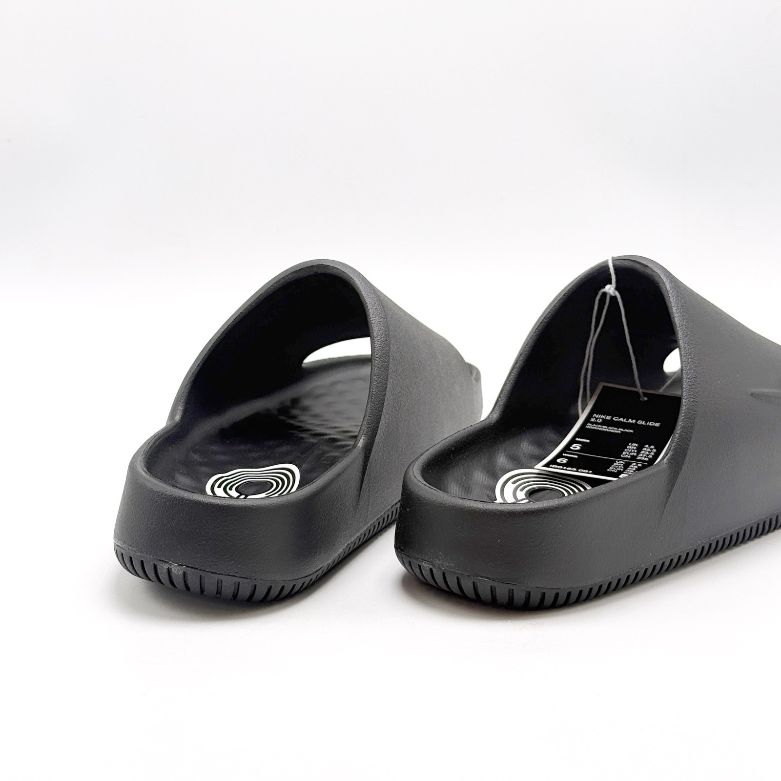 *NEW* Men Nike Calm 2.0 Slides Sandals BLACK / BLACK (IB0183 001) 👍