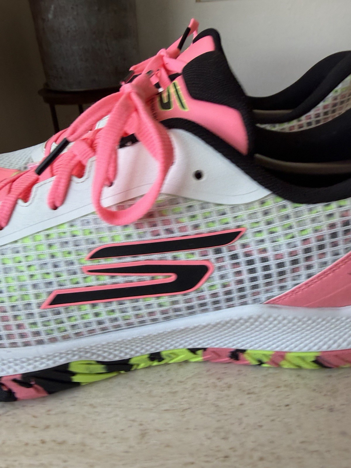 SKECHERS Viper Court Pro Pickleball Shoe Men’s 12 US Pink Power 🔥