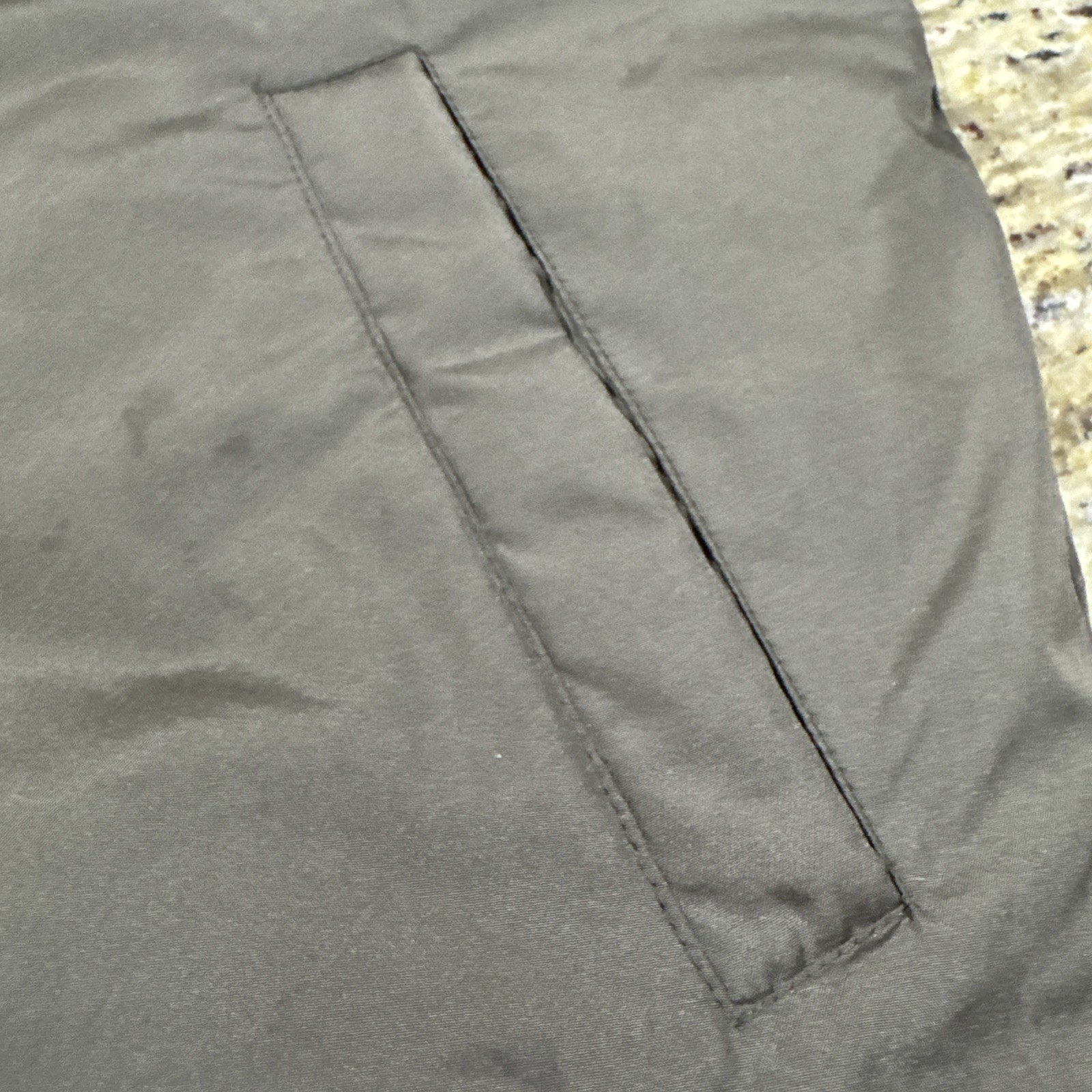 Reversible, Puffer Vest Men’s Size XL Goose Down Full Zip Custom Thick Material