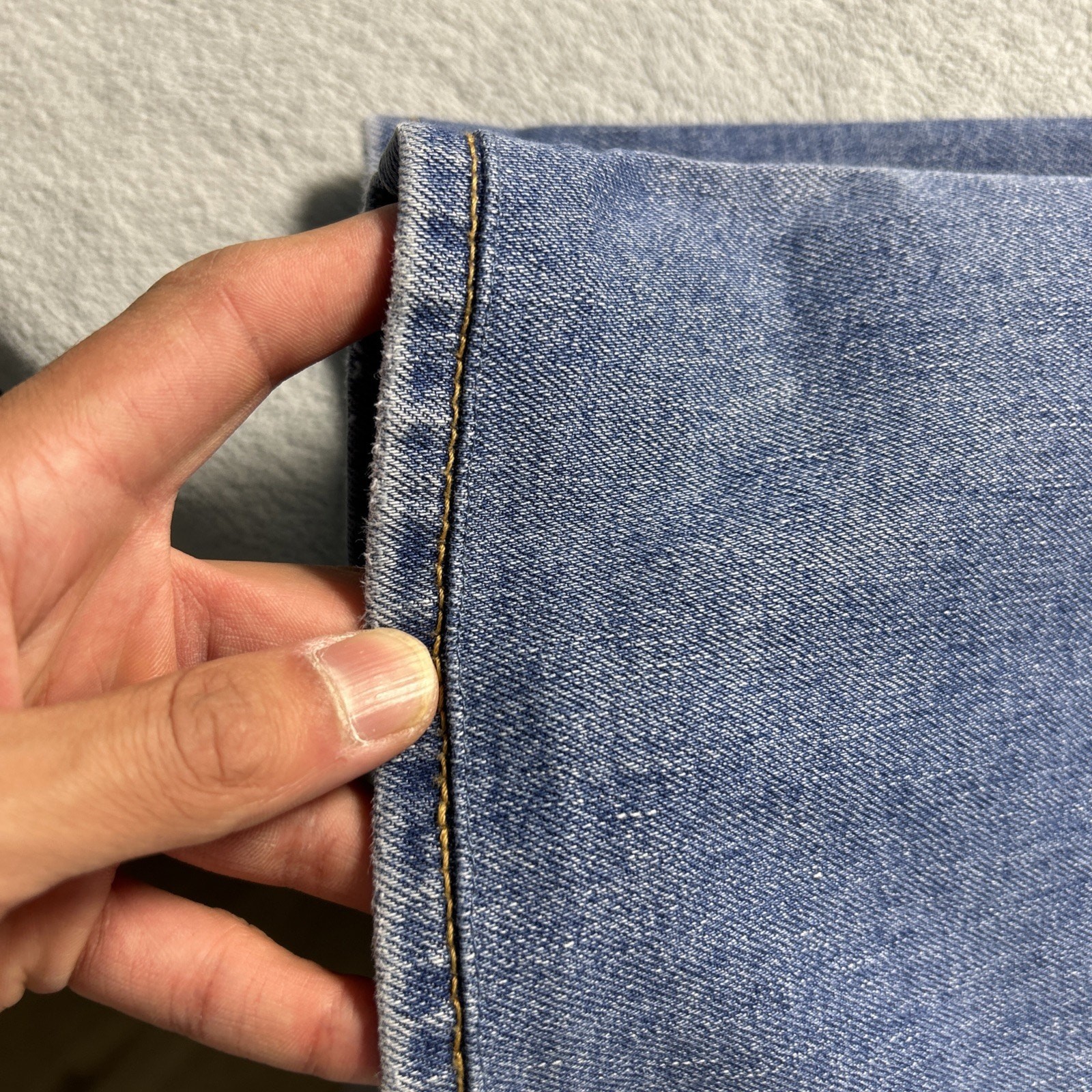 Y2K 2000s Levis Beyond Baggy Jeans Womens 31 35×25 Hamilton Wide Loose Bootcut