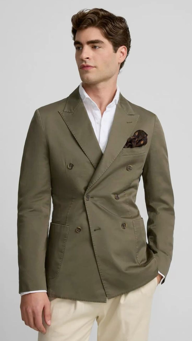 Double Breasted Men’s Suits Jacket Formal Coat Workwear Dinner Party Tuxedos