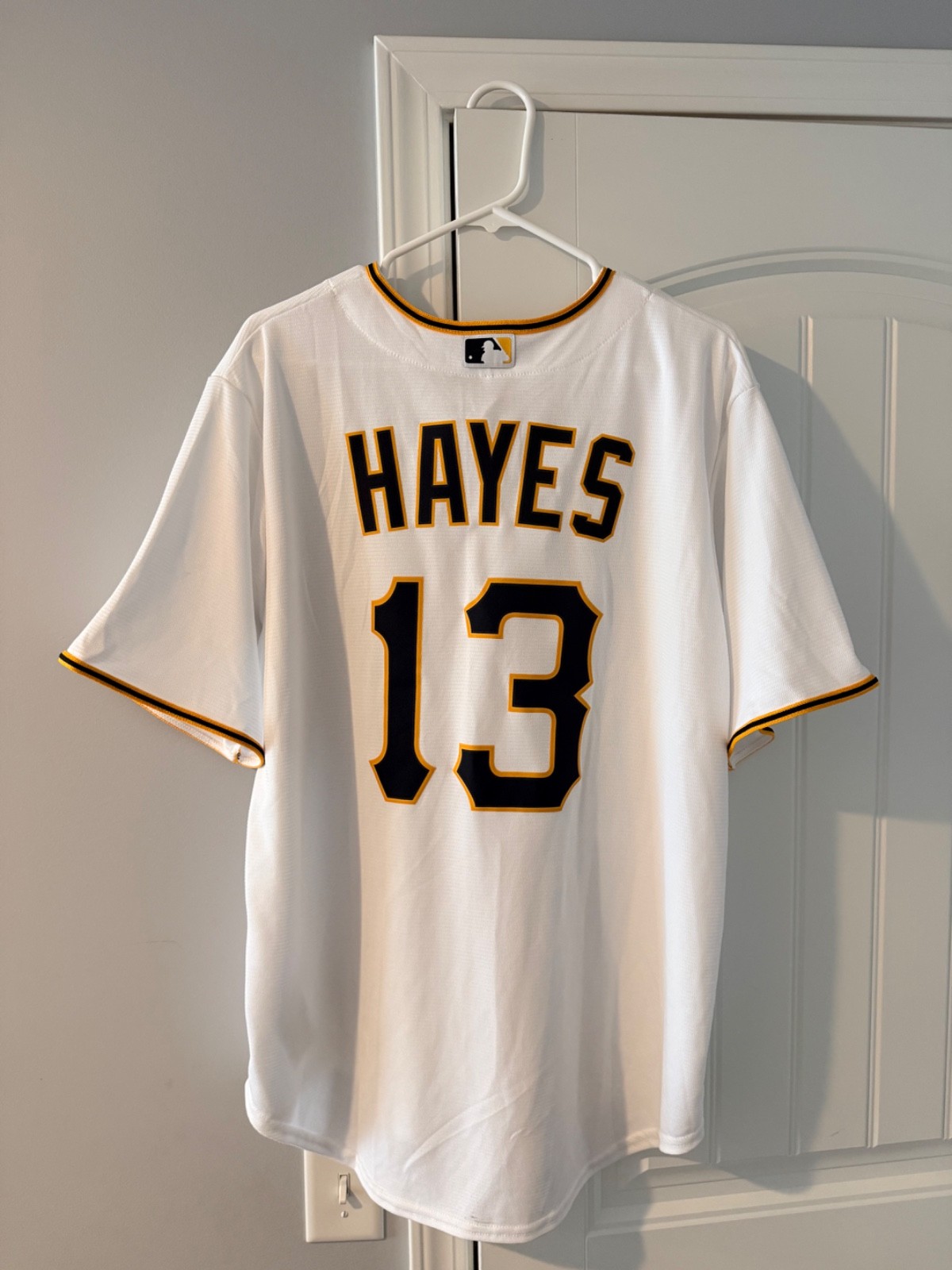 Ke’Bryan Hayes #13 Pittsburgh Pirates Nike Jersey Authentic Men’s L MLB