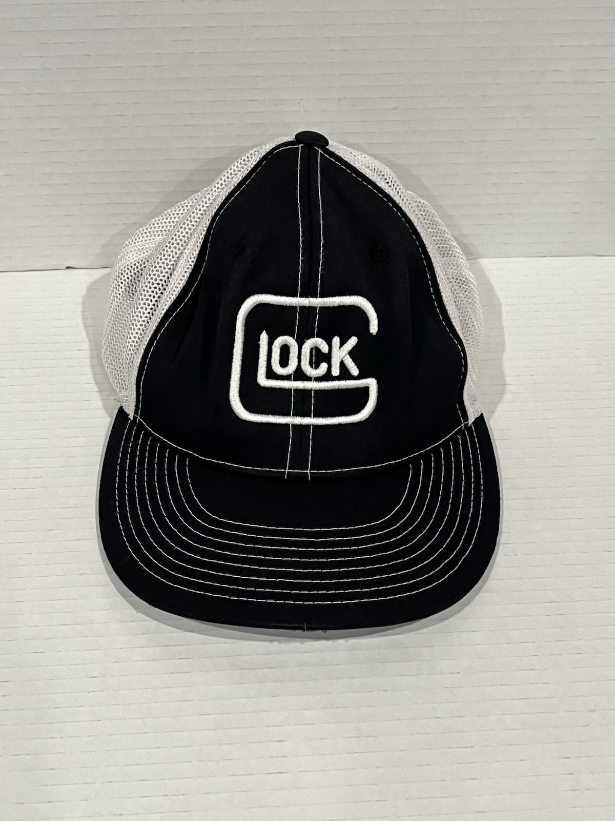 Glock AP95867 Ranger Mesh Hat Black & White Size 7 3/8 -8