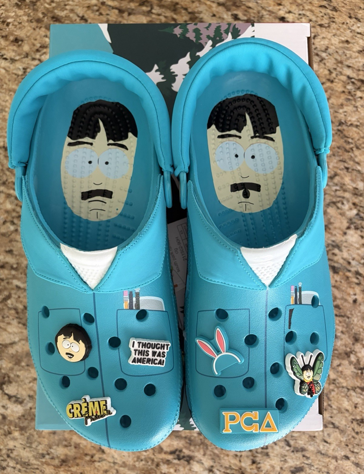 Crocs South Park Randy Marsh Classic Clog Limited Edition Blue US 9 EU 42-43