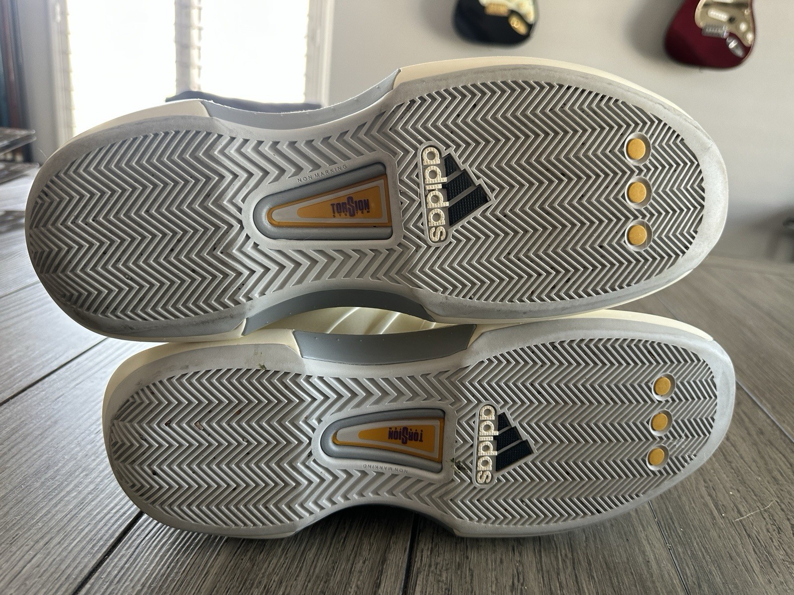 Size 13 – adidas Crazy 1 Cream White Active Purple