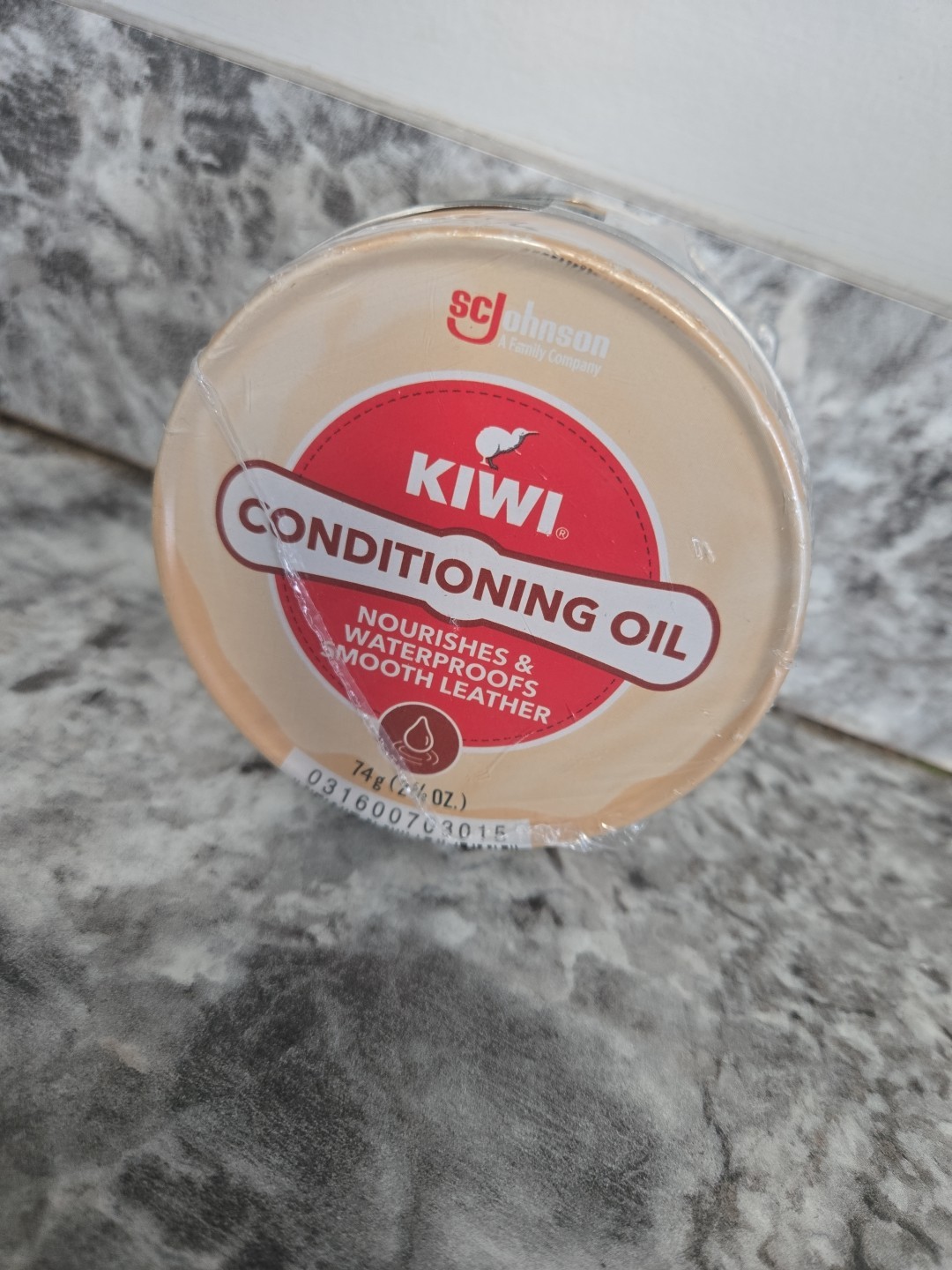 KIWI CONDITIONING OIL Nourishes & Waterproofs Smooth Leather NEW Lot of 3 Cans