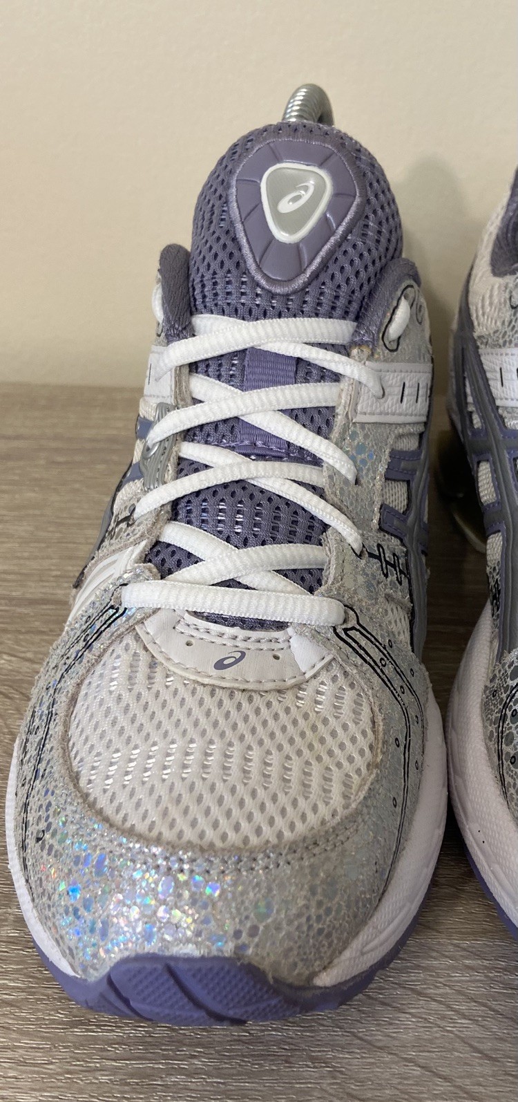 ASICS GEL KINSEI OG [1022A111-100] WHITE SILVER WOMEN’S RUNNING SHOES Size 8.5