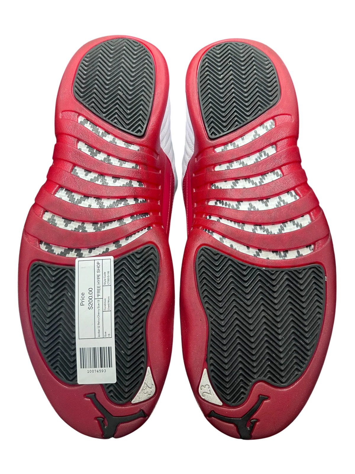 Jordan 12 Retro Cherry Size 13 – Used/Worn