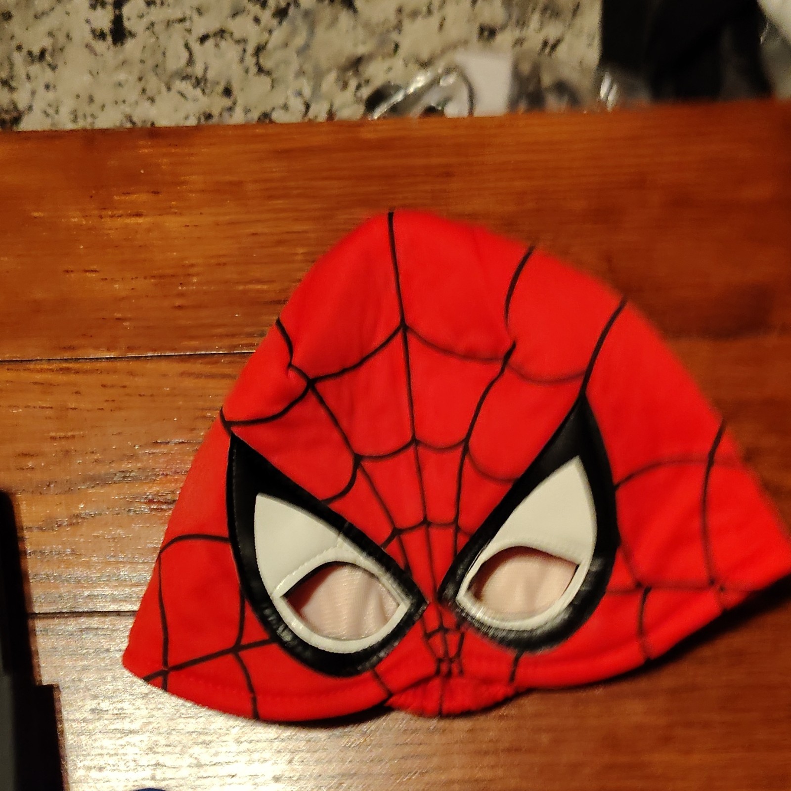Spider-Man Kids Unisex Half Face Fabric Mask Adjustable One Size Red Black