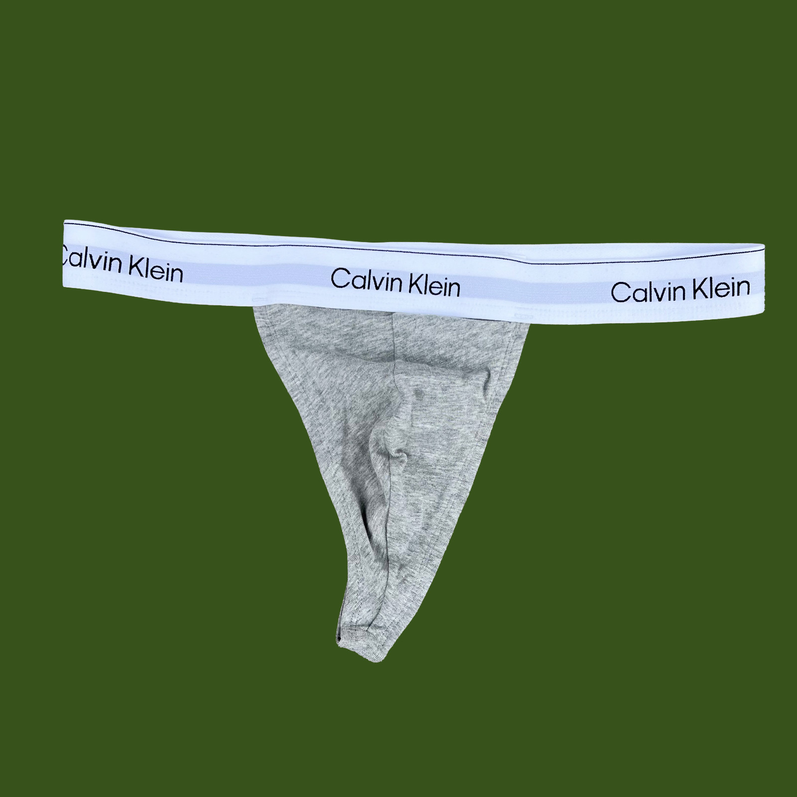 Calvin Klein CK men heather GREY Icon cotton G-string thong underwear size S M L