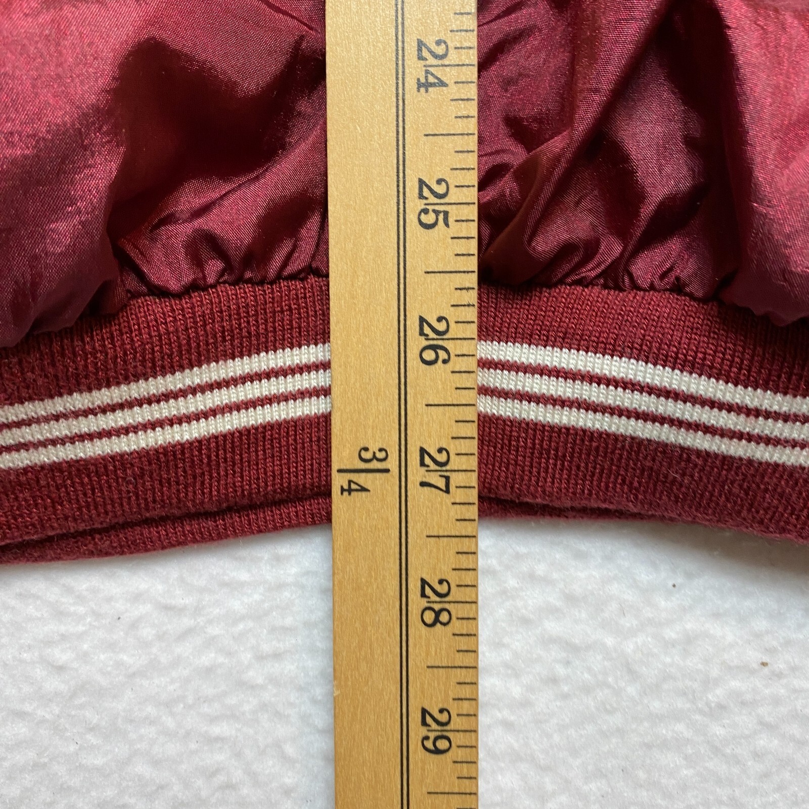 Premier International Jacket Mens XL Red Cricket Warm Up Nylon Pullover