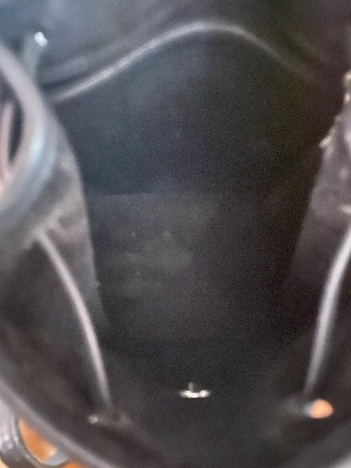 Coach Vintage Leather Daypack Backpack 9960 Black Small Costa Rica READ FLAWS