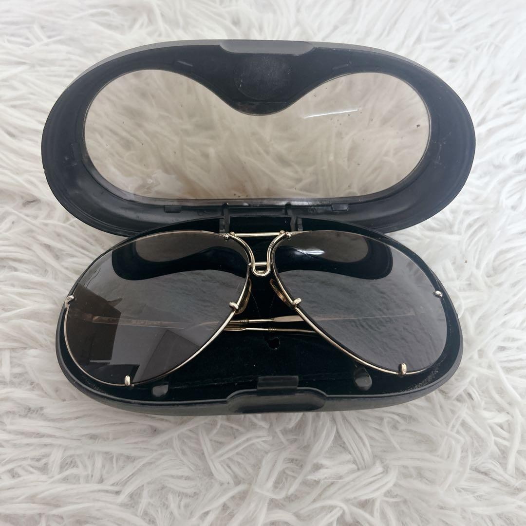 Vintage Porsche Design Carrera 5621 Tear Drop Sunglasses With Case