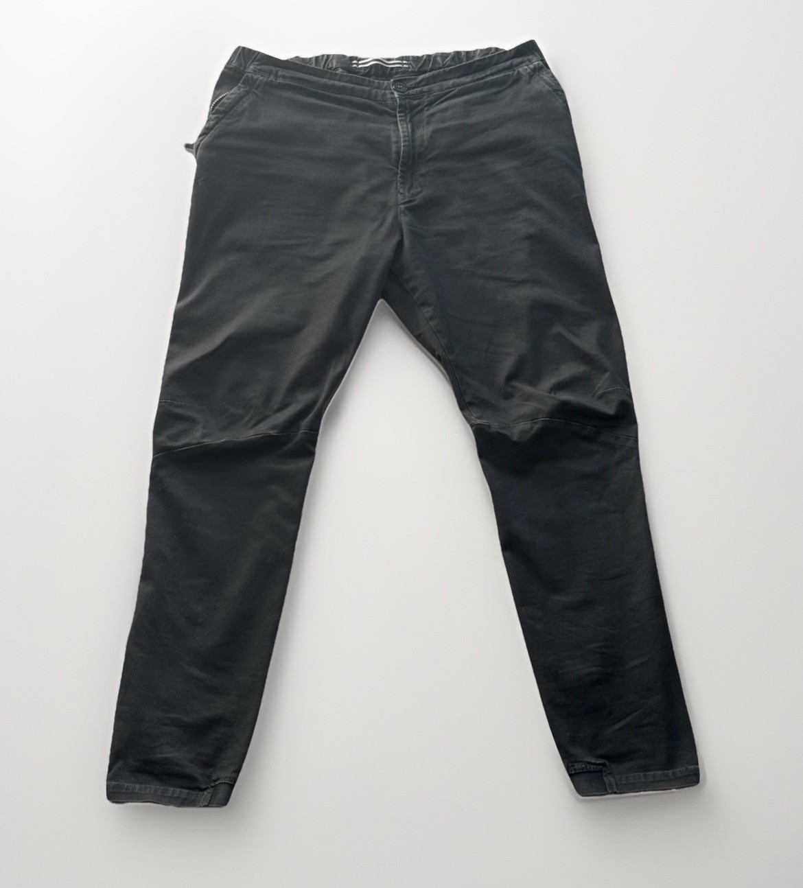 Stone Island Black Joggers Xl Size W36 cotton