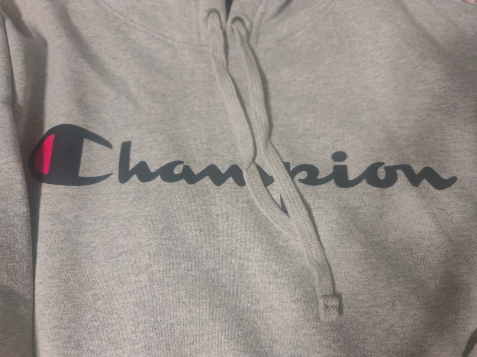 Champion Men’s Fleece Big and Tall Logo Pullover Hoodie – Oxford Gray 2XB