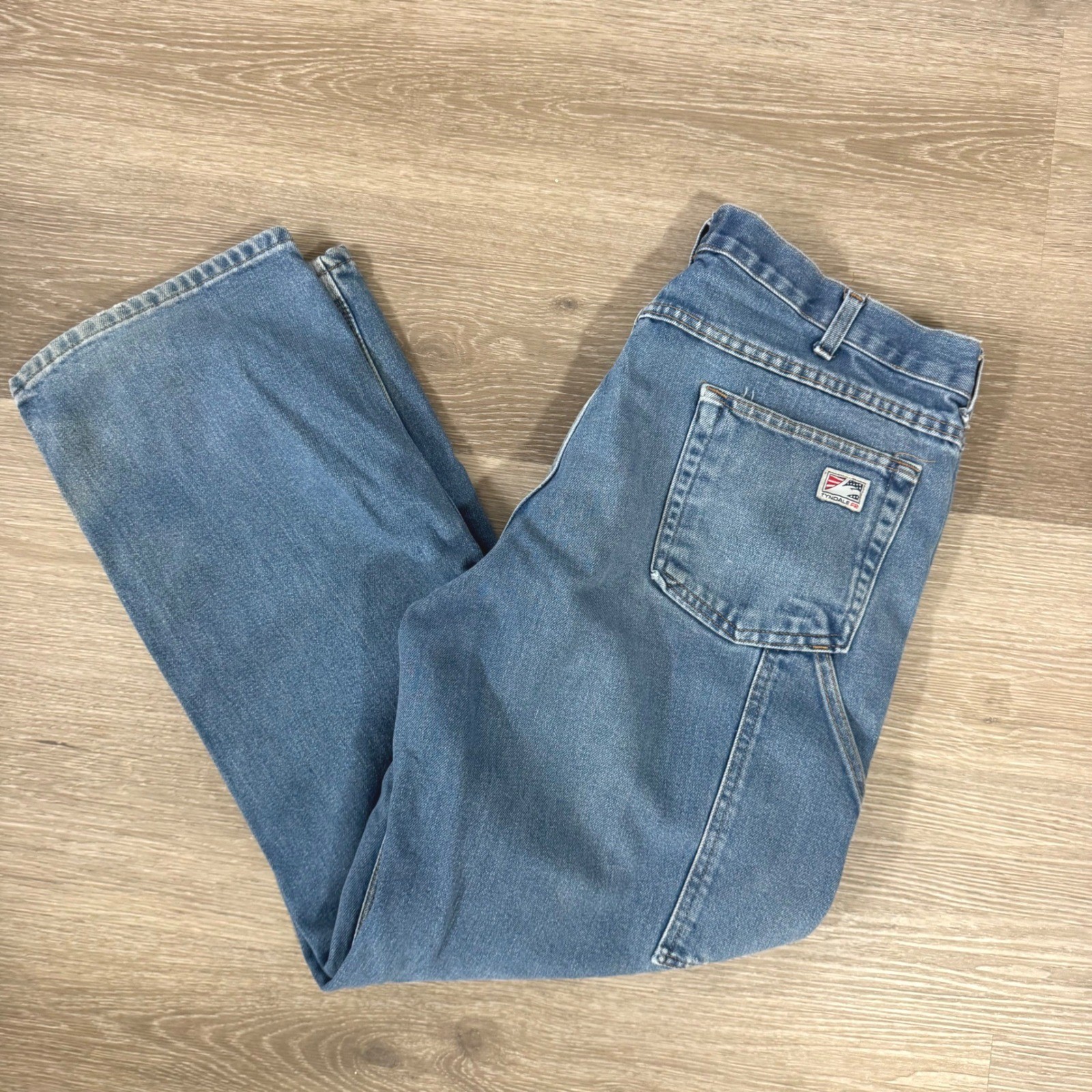 Tyndale Carpenter Jeans Mens 36×30 Blue FR Flame Resistant Made in USA F290T