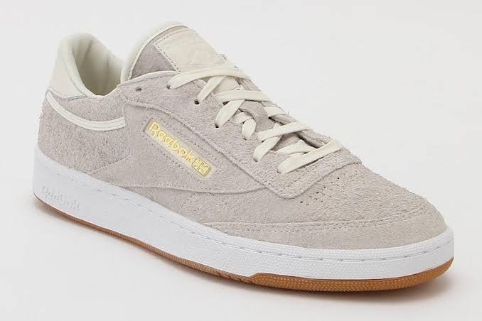 Barneys New York × Reebok Classic Club C 85 Gray Beige Suede women’s Sneakers