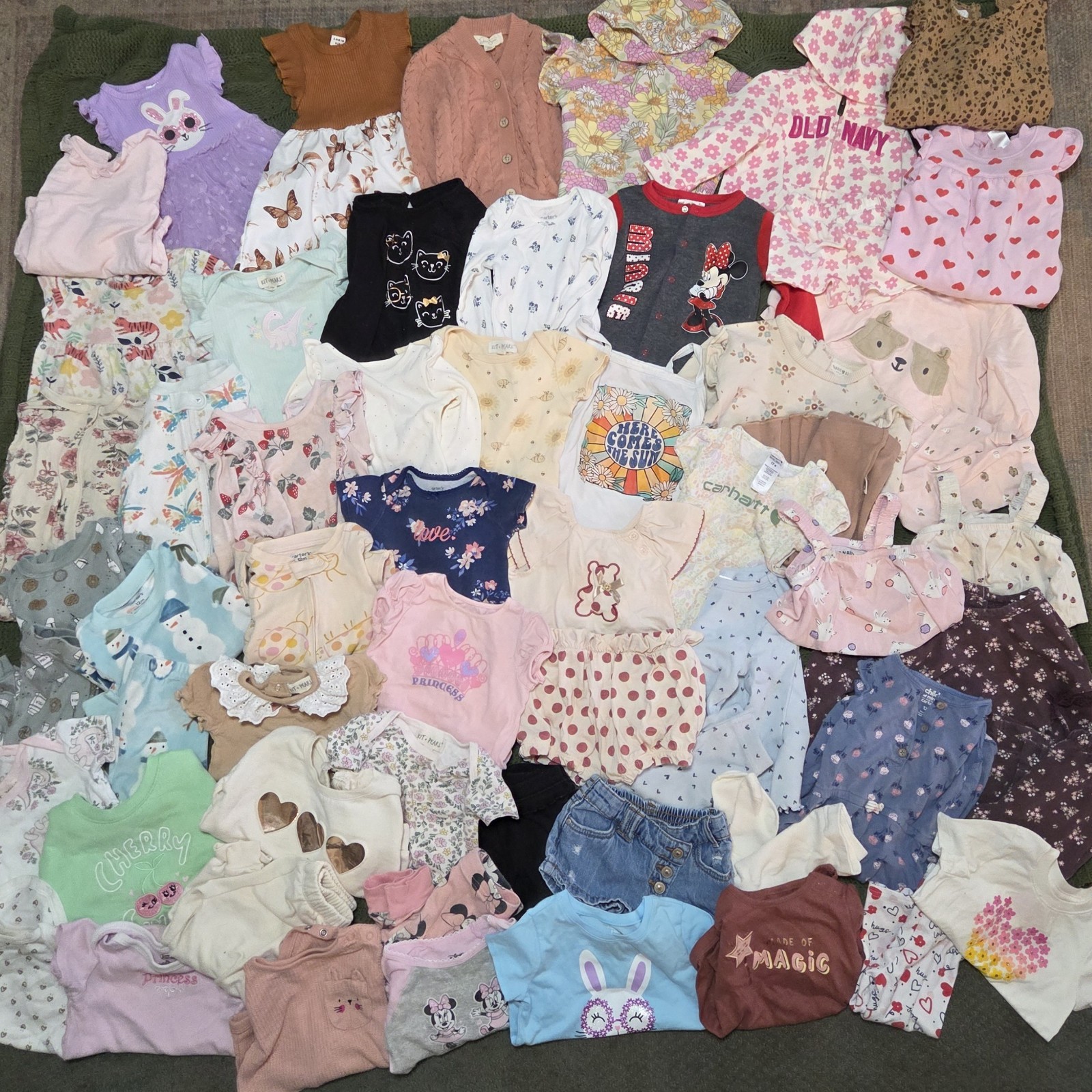 Baby Clothes Mystery Bundle! Girls Size 12 Months Mixed Clothes