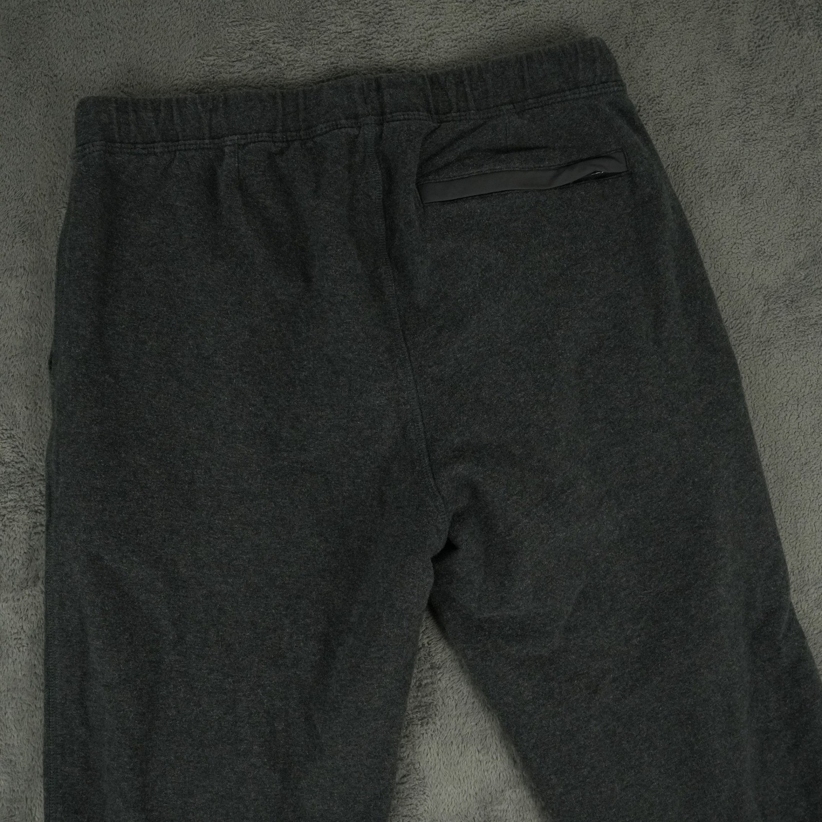 Mack Weldon Joggers Mens Medium Tall Gray For Daily Wear Tapered Drawstring