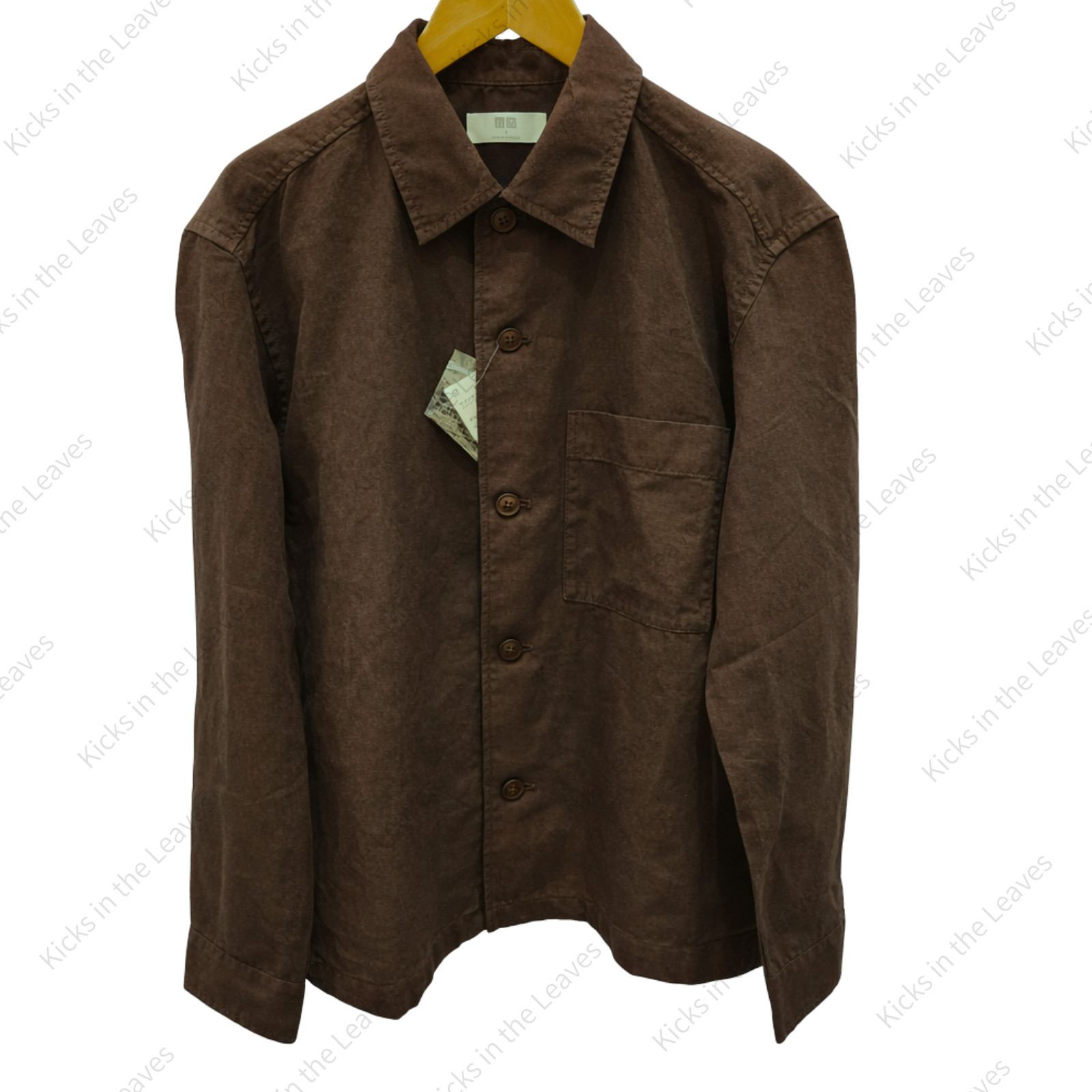 UNIQLO Cotton Linen Shirt Jacket XS-4XL (Japanese Size) Unisex 482443 NWT