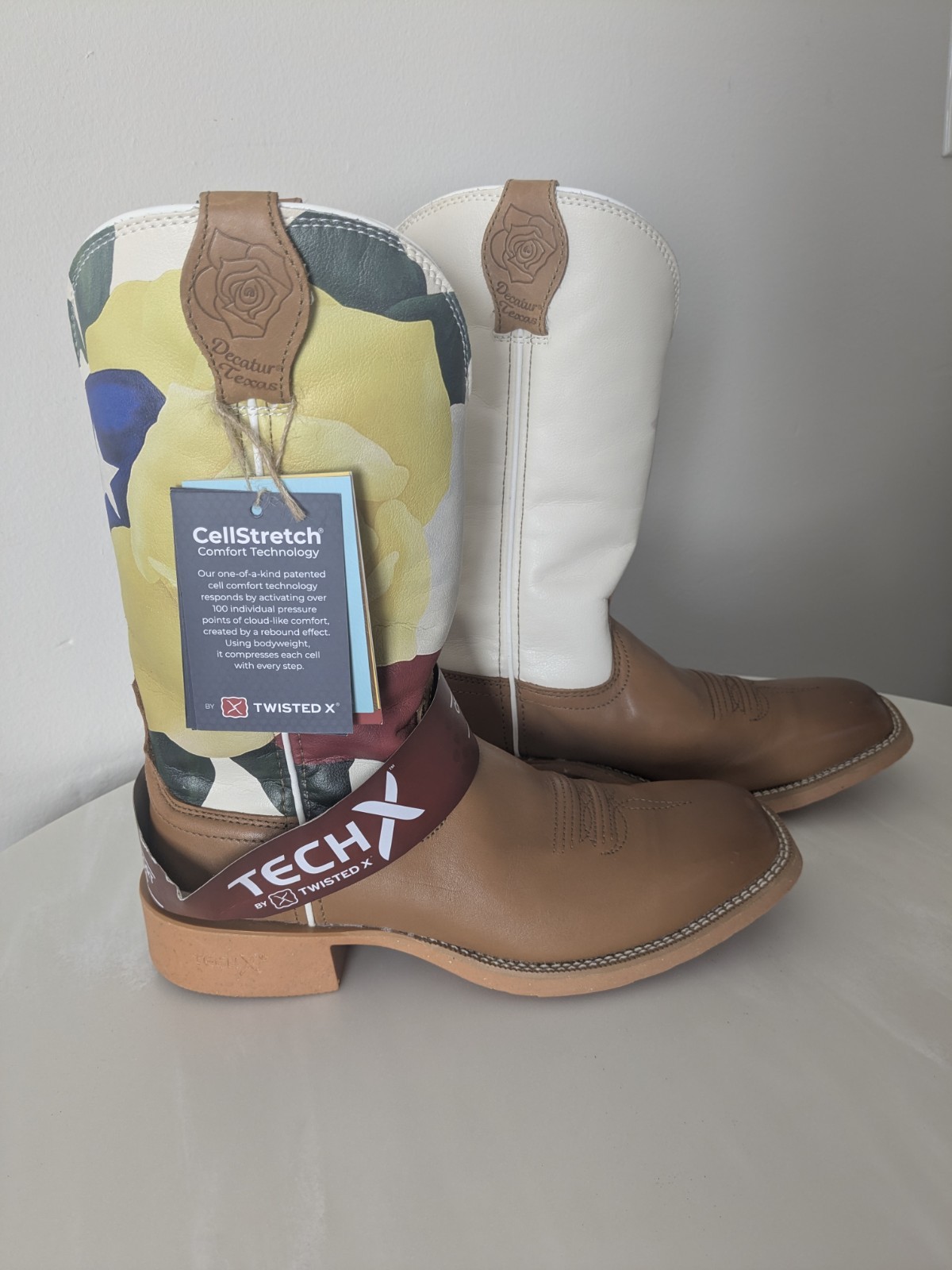 New Twisted X Olivia Bennett Cowboy Boots – Size 7.5