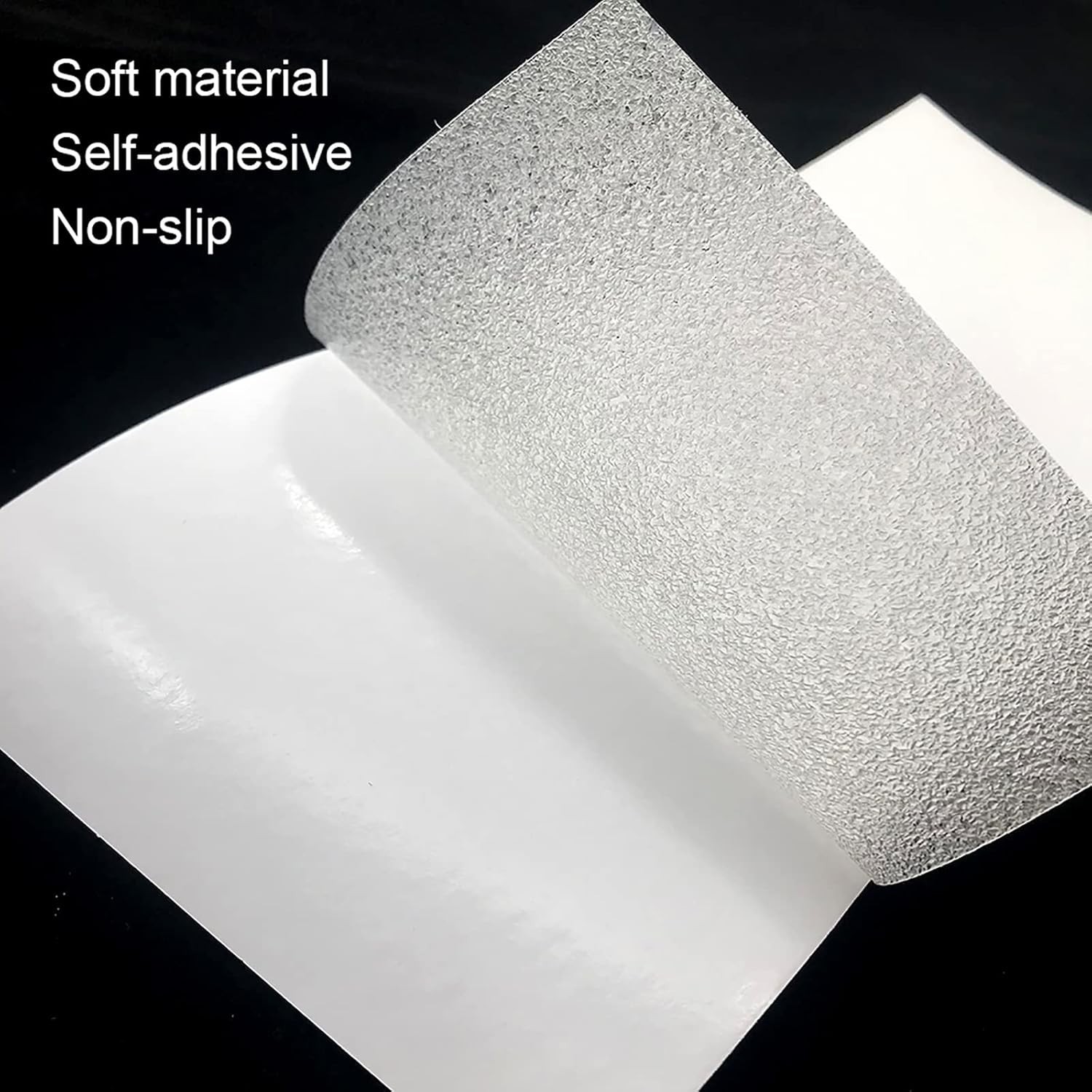 Shoe Sole Protectors Clear Self-Adhesive Cover for Sneakers High Heels 4 Pcs
