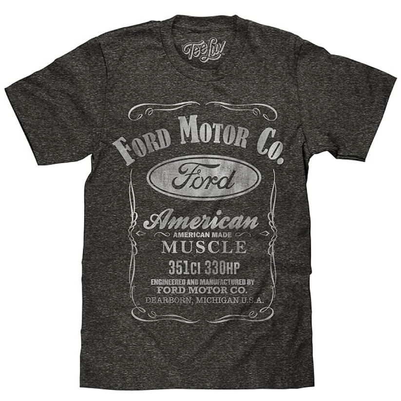 T-Shirt with Ford “American Made Muscle” Muscle Car Graphic Unisex T-Shirt