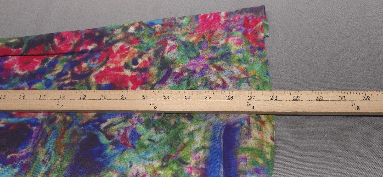 John Mark Shirt Womens Large Abstract Print Button Front Rayon Art Top Blouse
